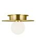 Kf1001bbs Feiss Lighting Light Small Flush Mount