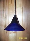 Kf4642 Troy Light Fixtures Blue Hanging Pendant Nib Glass
