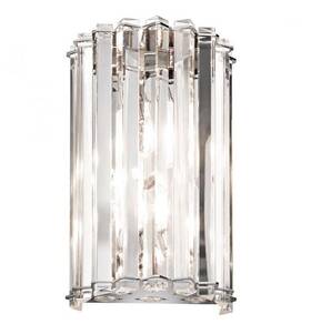 42175ch Kichler Crystal Skye Two Light Wall Sconces With Chrome 42175