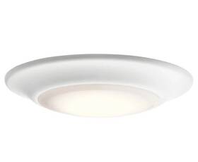 43848whled27t Kichler 43848led27t White Gen Ii 7.5 Inch Led Downlight - Title 24 2700k