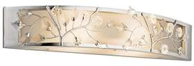 45291ch Kichler Jardine Linear Bath 25-inch Halogen Chrome 2-bulb Bathroom