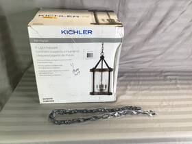Kichler 737995346898 34689 Barrington 4 Light Pendant Replacement Chain Only