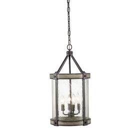 Kichler 737995347536 34753 Barrington 4-light Anvil Iron Driftwood Distressed Antique Grey
