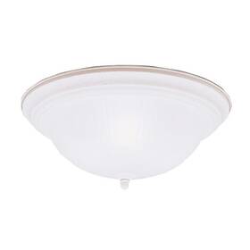 8655sc Kichler 783927175524 - 3 Light Flush Mount In Stuco White Finish