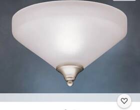 8047ni Kichler Vintage Ansonia Brushed Nickel Flush Mount 75w Sealed Box