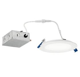 Kichler Dlsl05r3090wht Dlsl05r3090 Direct-to-ceiling 5 Inch Led Canless Recessed - White