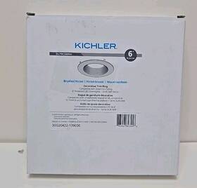 Dltrc06rbkt Kichler Dltrc06r Direct-to-ceiling Recessed Decorative Trim 6