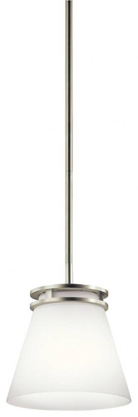 1687ni Kichler Lighting Hendrik - 1 Light Mini-pendant With Soft Contemporary