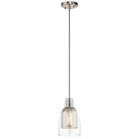 43625ni Kichler Lighting Evie Collection 1-light Brushed Nickel Mini Pendant