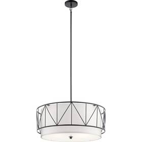 52072bk Kichler Lighting - Four Light Pendant Birkleigh 4