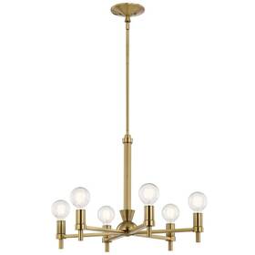 52424bnb Kichler Lighting - Six Light Chandelier 1 Tier Medium Torvee 6