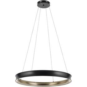 Kichler Lighting 783927067270 Larousse - 110w 1 Led Large Chandelier-3.75 Inch Tall And 39.5 Wide-black