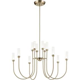 Kichler Lighting 783927068628 - Moraine 55w 12 Led Xlarge Chandelier-27.5 Inch Tall And 40