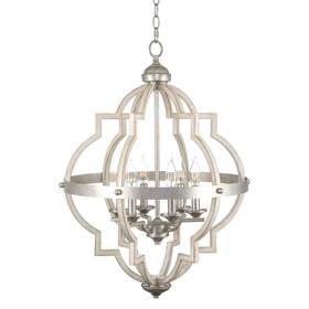 Rvy-cc2681-wd Kira Home Capistrano 28 Inch 6-light Rustic Farmhouse Chandelier