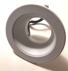 Km401wh-wh Lightolier Lytecaste Recessed Downlight Matte White Wh New