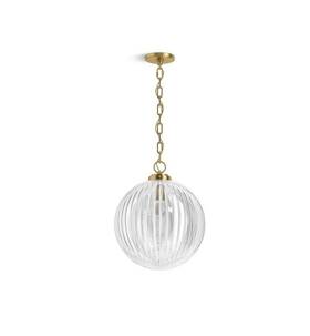 32259-pe01-2gl Kohler X Studio Mcgee Embra Pendant Light In Brushed Modern Brass