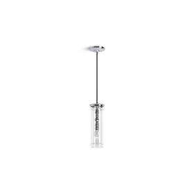 23339-pe01 Kohler Lighting Damask 13 Inch Tall 1 Light Clear Glass