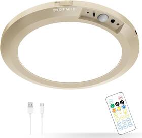 Kp-dy102-g-us Koopala Battery Operated Led Celling Lights Fixture With Auto Motion Sensor Smart Body
