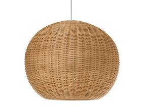 1050030 Kouboo Wicker Ball Pendant Light 18 Inch X Natural