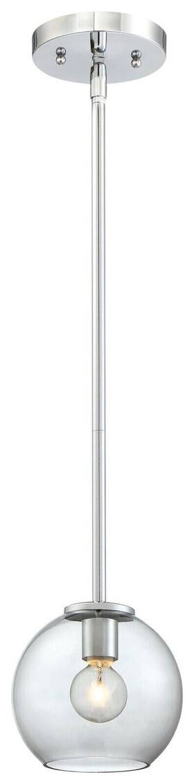 P1840-077 Kovacs Chrome 1-light Mini Pendant From The Exposed Collection
