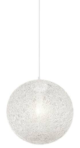 P5570-44b Kovacs P5570 Entwined 1 Light 16 Inch W Pendant - White