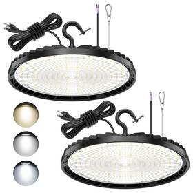 Ku-ufo-bi-150w-3 Kukuppo Ku-ufo-bi-150w-3/4/5k-2pack 2pack Led High Bay Light 150w Color Changeable Dimmable Ufo Sho