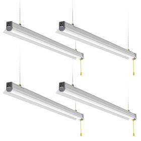 Ng-sl-100w Kukuppo 4 Pack 80watt Linkable Led Shop Light For Factory Office Utility Fixture
