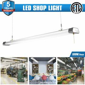 Ng-sl-120w Kukuppo 120w Led Shop Light Linkable F/ Garage Office Warehouse Ceiling 1.1m 5000k