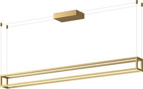Lp45560-bg-unv Kuzco Lighting - Plaza 60-in Brushed Gold Led Linear Pendant