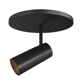 Kuzco Lighting Sf15101-bk Downey Semi Flush Led Black New