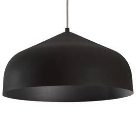 Pd9117-bk-bk Kuzco Helena 17 Inch Led Pendant Black/black/white Acrylic Diffuser -