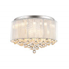 Kv-l-168 Dinggu Flush Mounted Luxury Contemporary Drum Ceiling Chandelier Light Fixtures