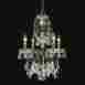 L-style Designs English Bronze 4 Light Crystal Chandelier Pendant Lighting Ceiling Fixture Lamp 0742889400075