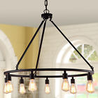 L-style Designs Indoor 9 Light Round Chandelier Hanging Lamp Pendant Lighting Ceiling Fixture 0739105804991