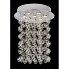 L707-gf-326 Flushmount Floating Ceiling Bubble Glass Chandelier 7-light