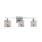 L841-dt-393 Crystal Chrome Shade Designs Sconce Square Wall 3-light Otis