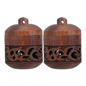 K901geyt07046ptv7oh Lalafina Hollow Lantern Shape Aromatherapy Pendant 2-pack With Rotatable Opening Diy S