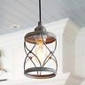 Laluz Pendant Lighting For Kitchen Island Hallway Rustic Industrial Cage