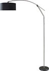 6933bk Lamp Arch Marble Floor Base 81 Decorative Brush Steel Solid - Modern "