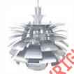 Eei-505-slv Lamp Imports 48cm Silver Petal East