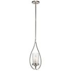 42865clp Lara Pewter Mini-pendant Finish Lighting 1-light Classic Kichler