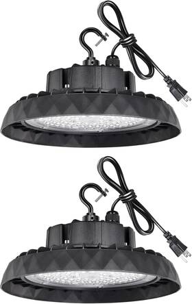 Lah10150w-2p Lauding Light Led High Bay 150w 2 Pack 21000lm 5000k Daylight Ufo Shop Li