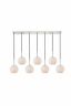 Ld2231c Elegant Lighting Baxter Light Wide Linear Pendant With 842814153462