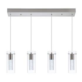 Leadtek 760509048797 Pendant Light Fixtures Integrated 4 Lighting With Brushed Nick