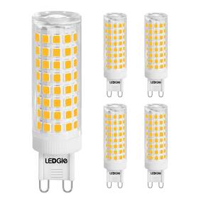 3584177 Ledgle 5pcs G9 Led Bulb 10w 100w Halogen Equivalent 100leds 900lm 3000k Warm White