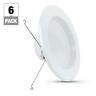 Ledr56ho-950ca-6 Feit Electric Recessed Light Trim Dimmable Retrofit Aluminum 017801477542