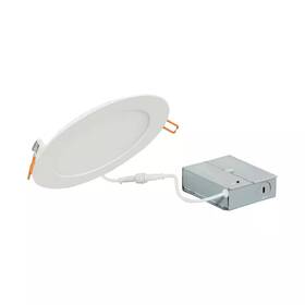 Ledvance 744759270122 Valueled 6 Inch 1-light White Selectable Slim Microdisk Flush Mount 1200 Lumens