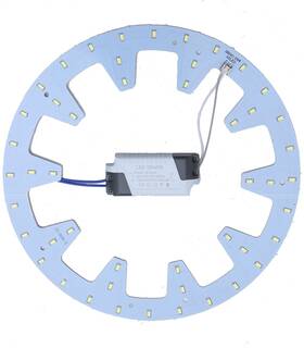 5730 Ledytech 714439020927 1-pack Led Panel Ceiling Light Fixtures 24w Smd Circle Annular Round Boa