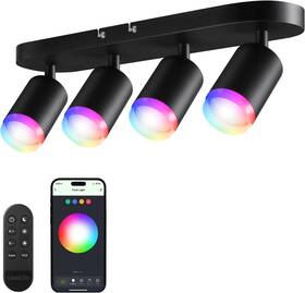 E-29732 Leonlite Smart Led Track Lighting Wifi Rgb Ceiling Kit Remote App Control