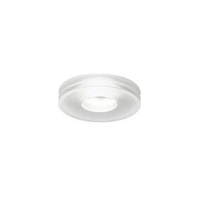 Disk-gu5 Leucos Lighting Recessed Low Voltage Disk Trim Housing Frosted Glass Mr16